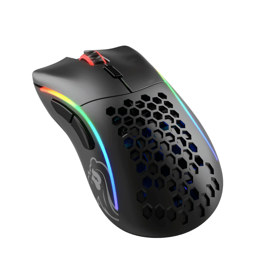 Glorious Model D Minus Wireless Matte Black RGB Gaming Mouse