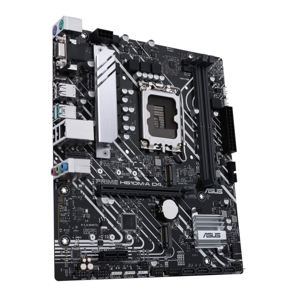 Asus Prime H610M-A D4-CSM Intel Motherboard | 90MB19P0-M0EAYC |