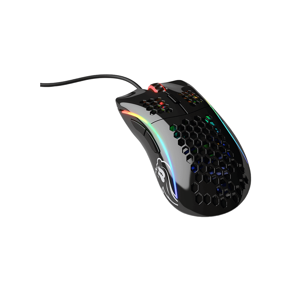 Glorious Model D Glossy Black RGB Gaming Mouse