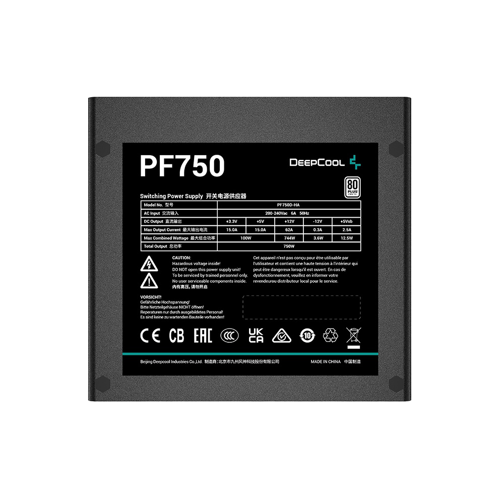 Deepcool PF750 750W 80+ Power Supply